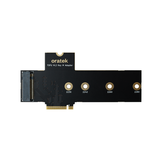 M.2 Key M adapter for TOFU