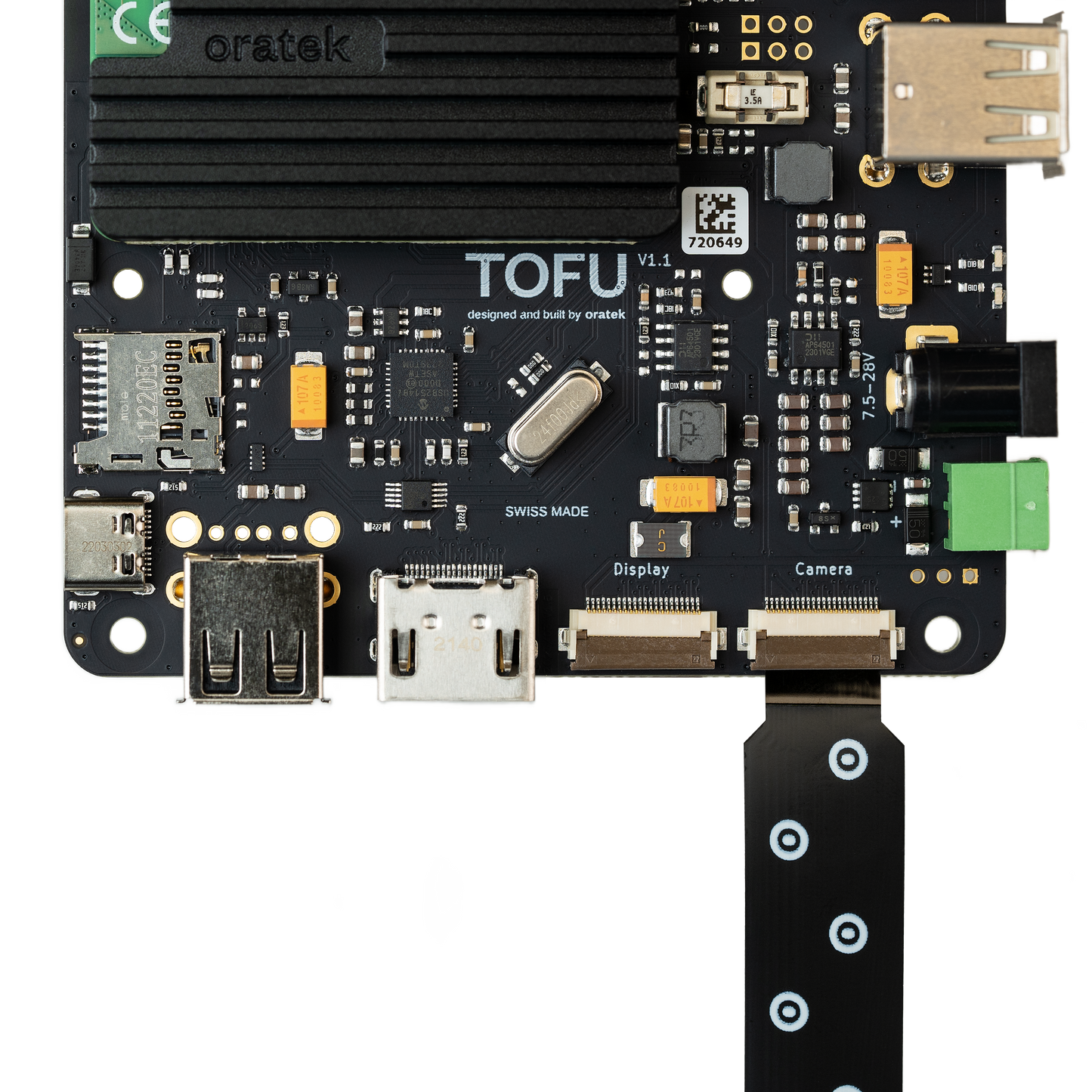 Cable adapter for camera